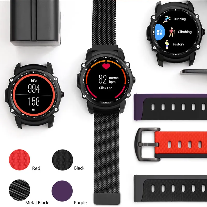 FS08 gps smart watch Bluetooth Водонепроницаемый IP68 плавательные спортивные фитнес трекер