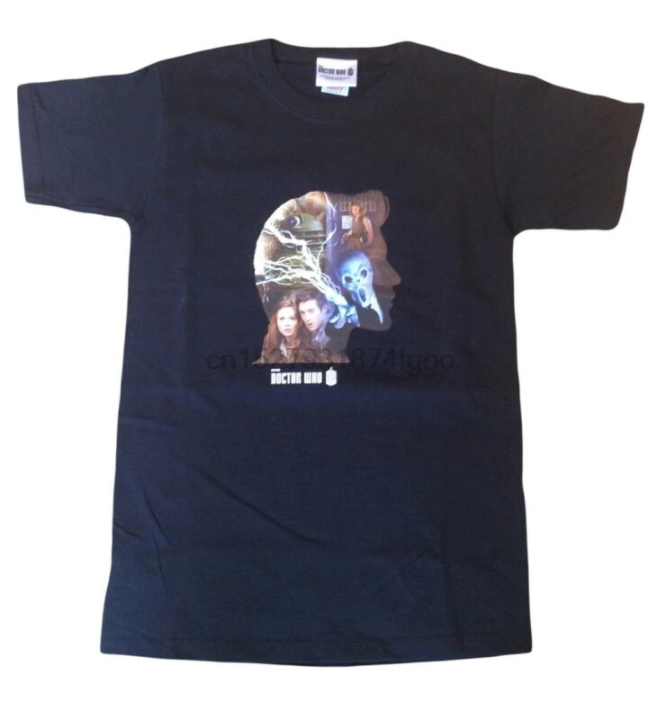 

11th Eleventh Doctor Who Matt Smith Silhouette Adults T Shirt - NEW