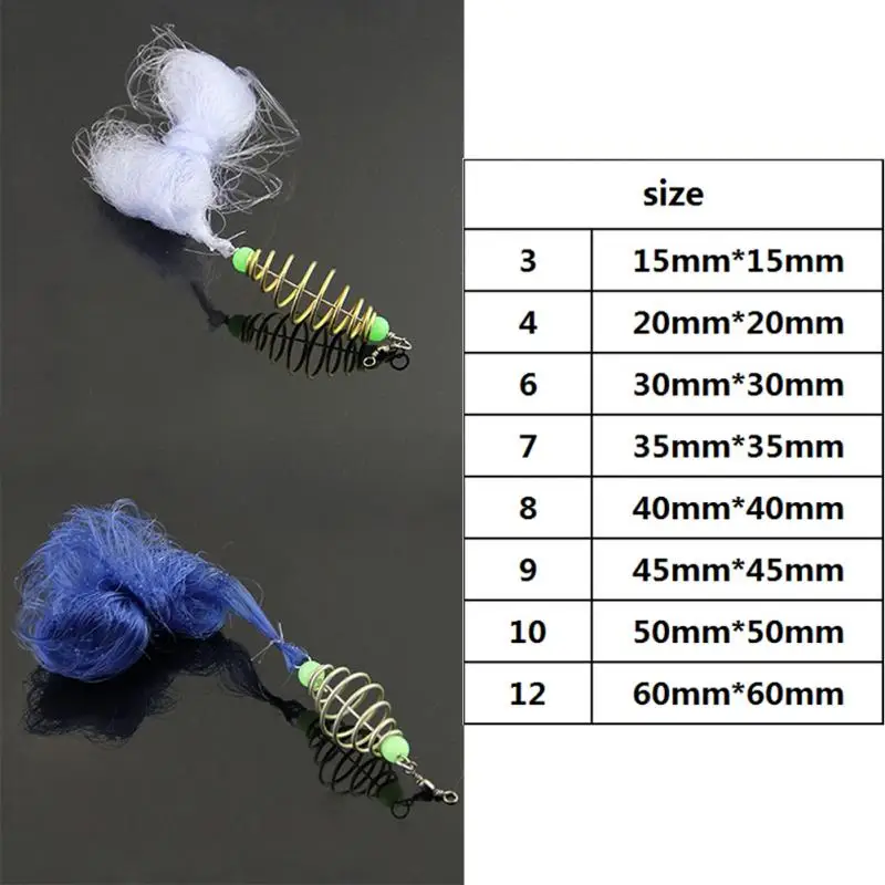 

Copper Spring Shoal Fishing Net Small Mesh Netting Luminous Beads Swivel Fishing Tools
