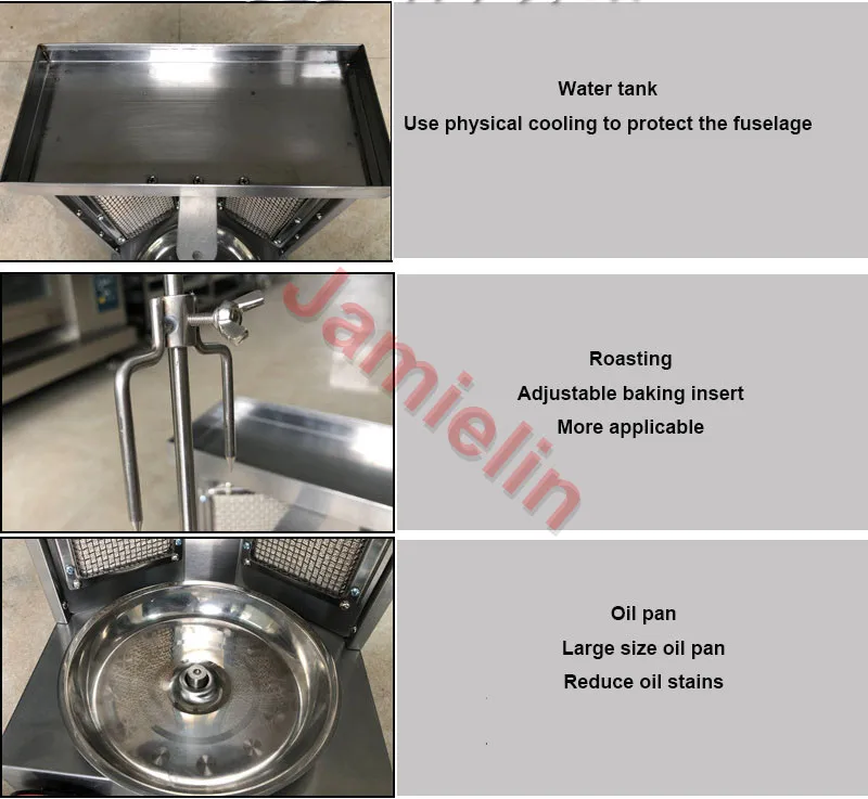 Jamielin заводской гриль-барбекю горелка для кебаба роторный тостер печь жаркое курица бразильский для жарки на барбекю утка машина
