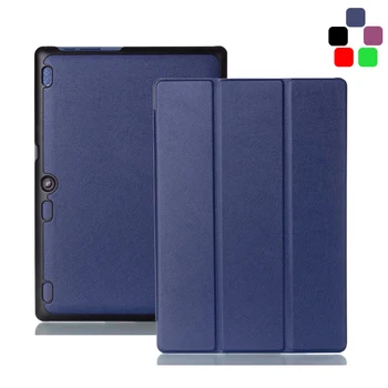 

For Lenovo Tab 2 A10-70 F Case Leather Smart Cover For Lenovo Tab 2 A10-30 A10-70F A10-70 A10-70L 10.1 Foldable Case+ Stylus Pen