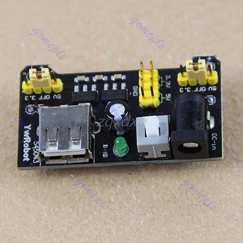 

Breadboard Power Supply Module Shield 3.3V 5V MB102 Solderless Bread Board Z09 Drop ship