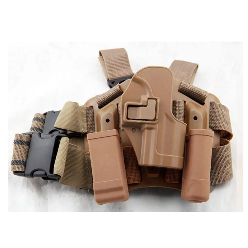 Serpa Style CQC Polymer Drop Leg Thing Holster for USP Style Pistol RL31-0010Ptan-01