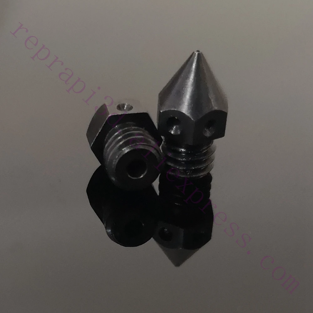 2x Sharp MK8 Hardened Tool Steel Nozzle 0 4 F Makerbot Micro Swiss Creality CR 10