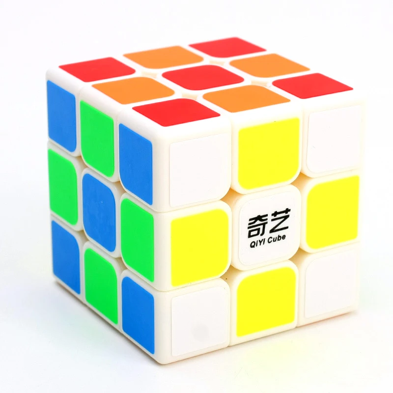 Скоростной кубик QIYI 3x3x3 6 0 см волшебный головоломка антистресс нео для детей