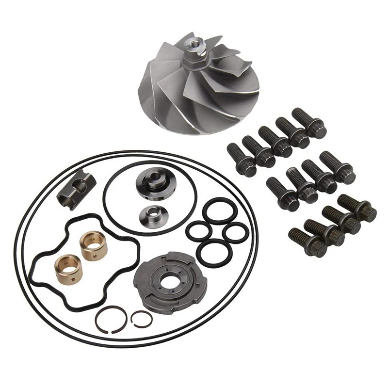 

New 7.3L Turbo Banks Wicked Wheel+Severe Duty Rebuild Repair Kit 817-1004-002F for Powerstroke CSL2018