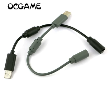 

10pcs/lot USB Breakaway Extension Cable to PC Converter Adapter Cord For Xbox 360 Wired Controller Gamepad Game Accessories