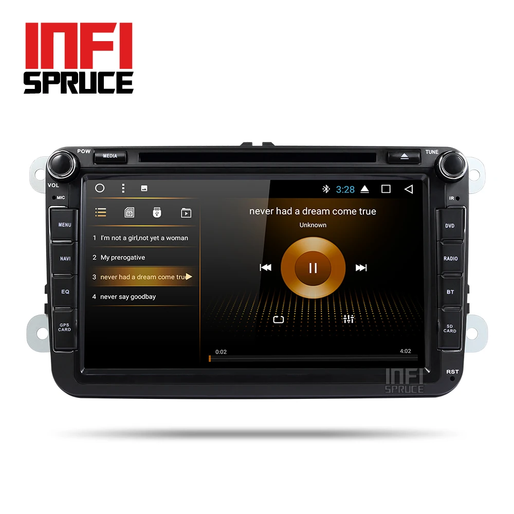 Автомагнитола с DVD плеером для VW автомобильная стерео система GPS навигатором