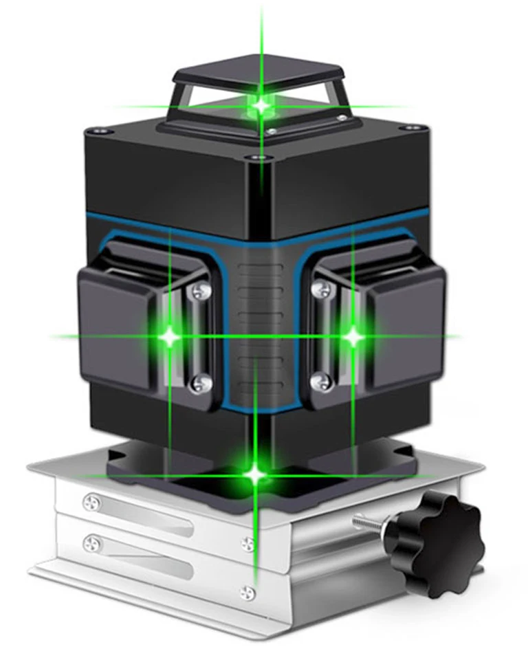 Профессиональный 16 линия 3D лазерный нивелир 360 в вертикальном и горизонтальном положении лазерный нивелир саморегулирующаяся поперечная линия 3D лазерный уровень с лазером зеленого цвета линии