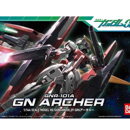 

Bandai Gundam 57477 00 HG 1/144 GN Archer Mobile Suit Assemble Model Kits Anime Action Figures Toys for children Gift