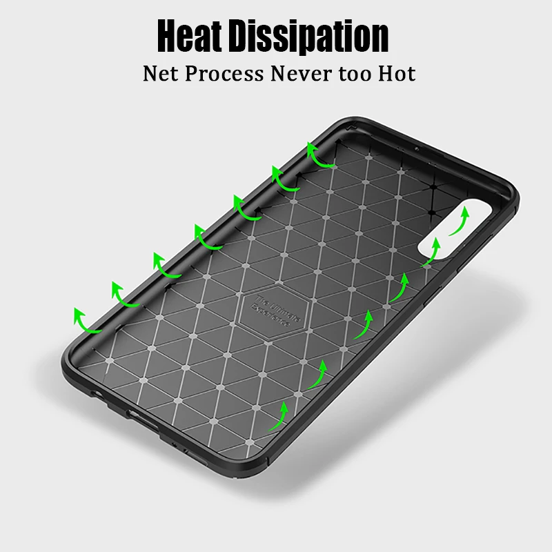 GonoRack ShockProof Case on Samsung A50 Case for Samsung Galaxy A50 Case Cover Silicone Capa A10 A30 A40 A50 A70 Back Cover