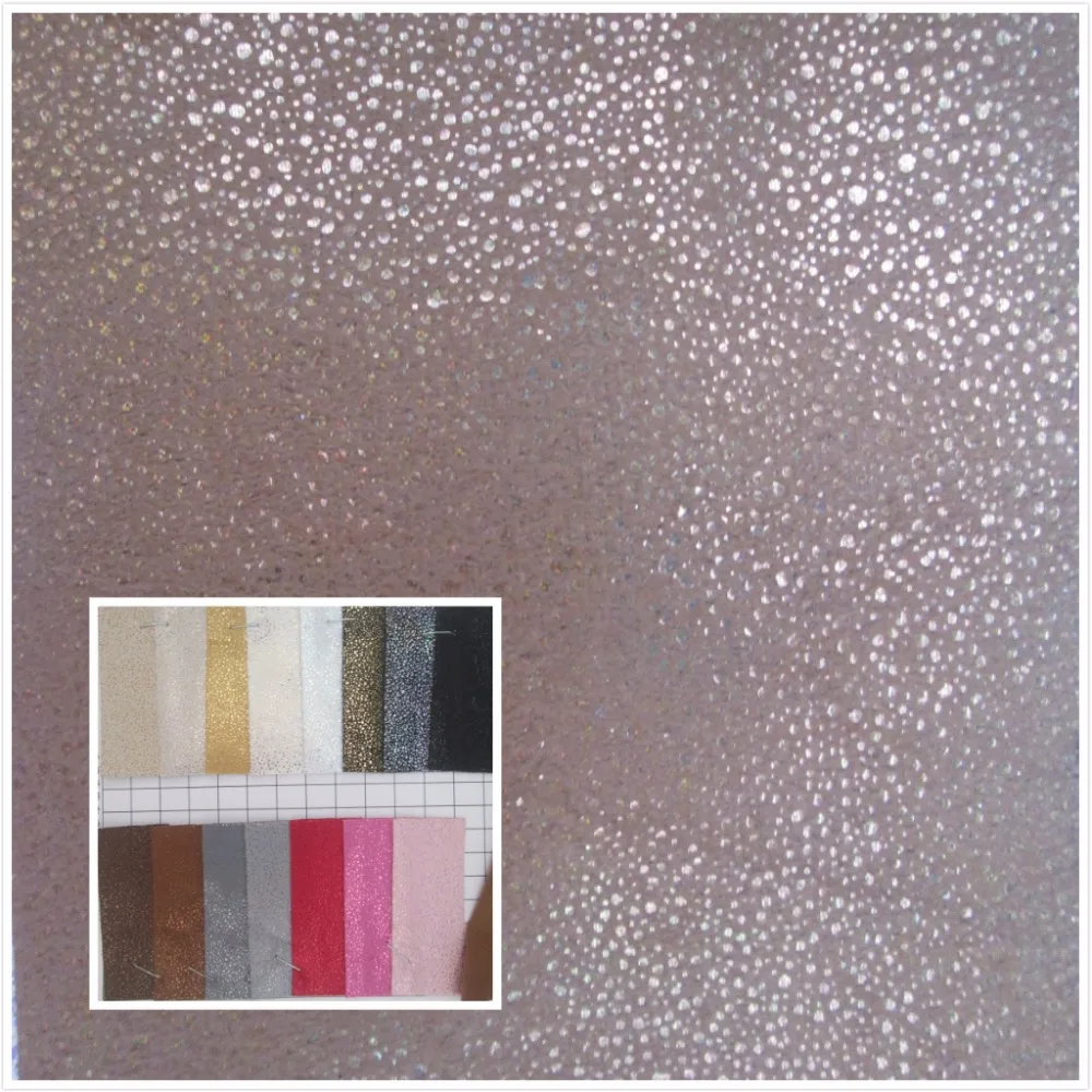 New! Little Gold Spots Style Toughness Faux Leather Fabric Pvc