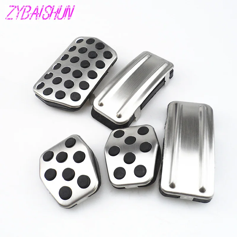 

Stainless steel car pedal pad Cover MT AT for Ford Focus RS Focus 2 focus 3 2005-2016, auto accessories