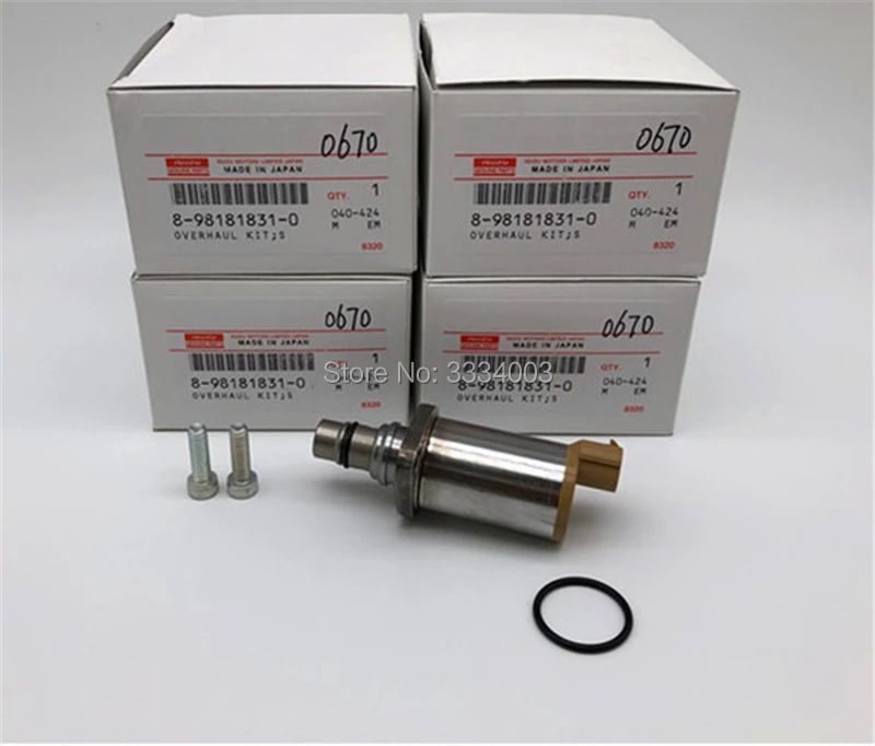 294200-0670,2942000670 и SCV клапан управления давлением для 6HK1 дизельных двигателей 8981305080, 8981818310