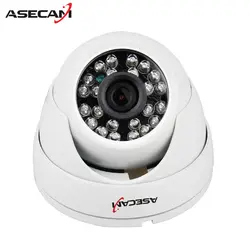 Супер Full HD 4mp дома видеонаблюдения в помещении мини черный купол 24LED инфракрасный CCTV AHD Камера Бесплатная доставка