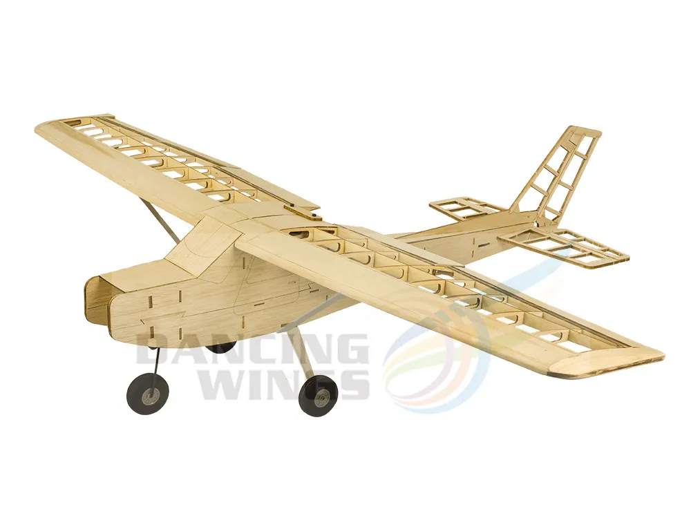 Balsawood RC Airplane Cessna 152 Flying Model Aircraft 1200mm Laser Cut Aeroplane Electric Remote Control RC Plane Kit T20