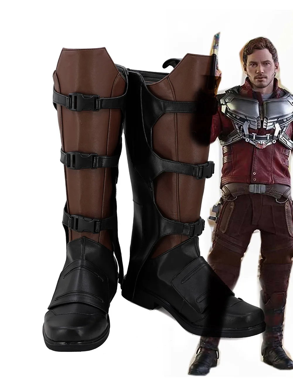 guardians-of-the-galaxy-star-lord-peter-quill-cosplay-boots-shoes-custom-made-halloween-makeup