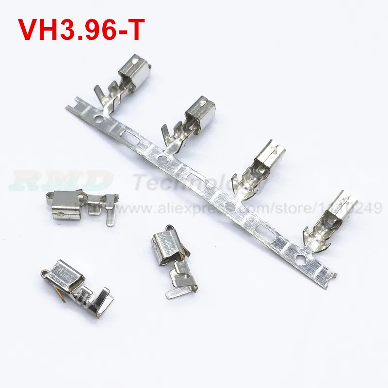

50pcs/lot VH3.96 3.96 mm VH3.96-T Terminal metal pins for VH3.96 female housing connector