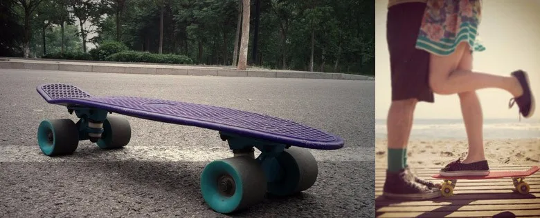 Новый Скейтборд 22 скейтборд Pnny доска полный пластик мини скейтборд Longboard Ретро Крейсер длинные скейтборды для продажи Ховерборд