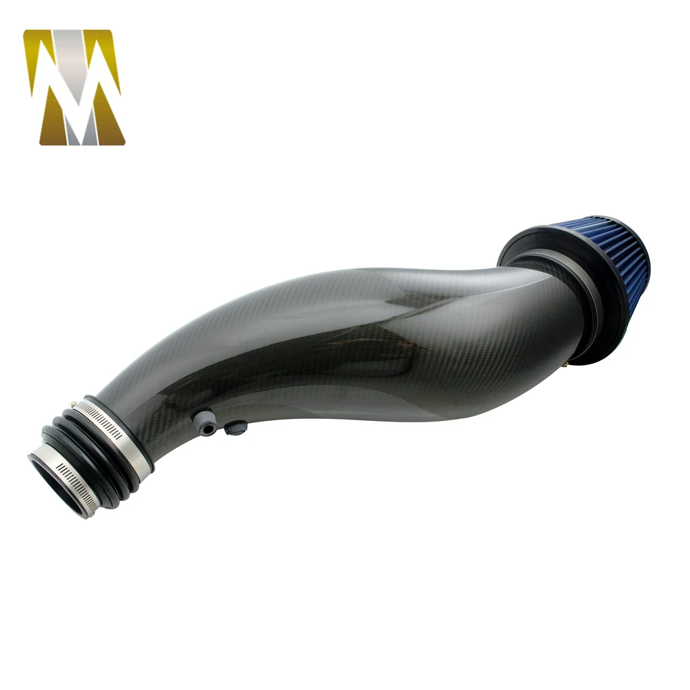 carbon fiber air intake pipe for honda civic 1992-2000 EK EG with air filter intake pipe (6)