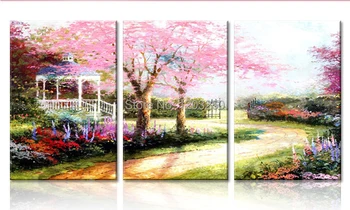 

Top Sale 3 Pieces Abstract Wall Art Hand Painted Oil Painting On Canvas For Home Decor Free Shipping