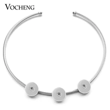 Vocheng 3-имбирь кнопки крутящего момента 18mm заявление Цепочки и ожерелья NN-407