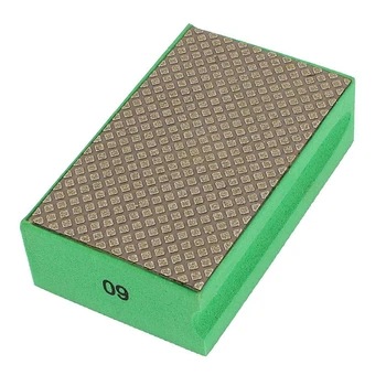

sponge Grinding Dry Diamond Hand Polishing Pad Grit 60 Green