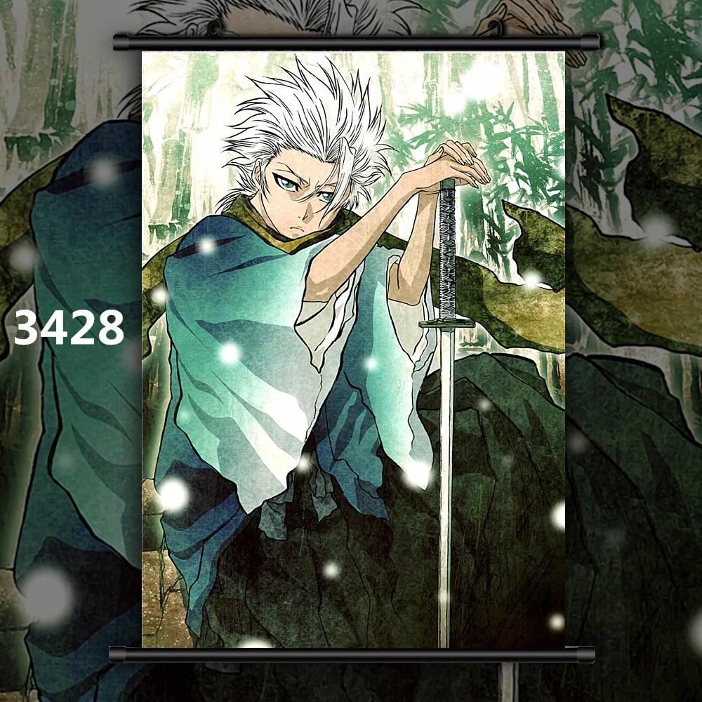 Bleach Hitsugaya Toushirou Аниме Манга настенный плакат прокрутки - Цвет: 3428