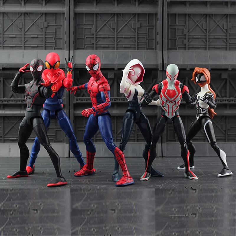 7 видов фильма Человек паук возвращение домой Гвен Стейси женщина фигурка модель