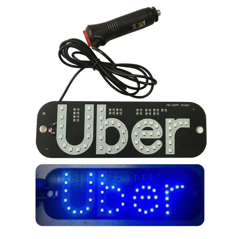 

Car Uber License LED Light Indicator Car LED Warning Light 12V Led Taxi Light