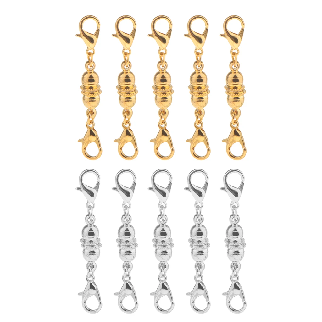 5 Piece Clasps Jewelry Fastener Lobster Claw DIY Making