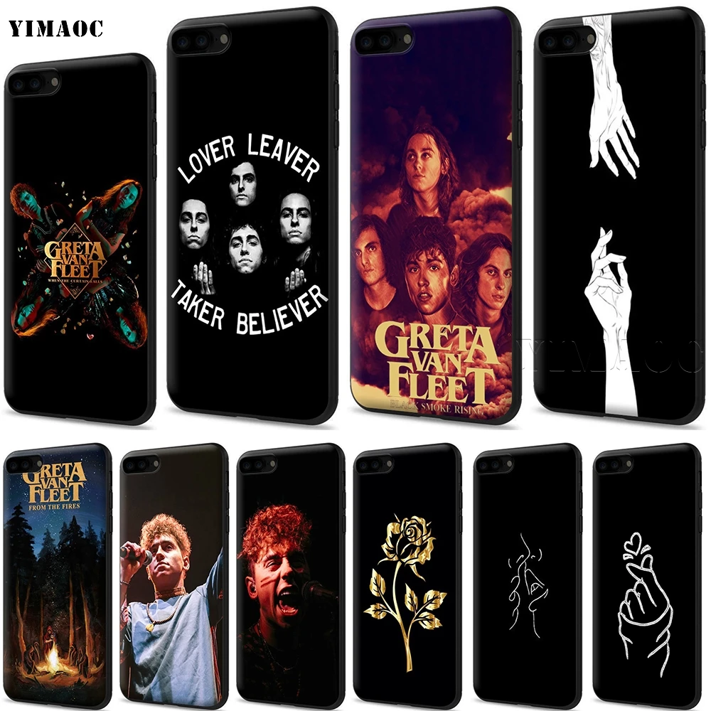 

YIMAOC Greta Van Fleet Josh Kiszka Silicone Soft Case for iPhone 11 Pro XS Max XR X 8 7 6 6S Plus 5 5S SE