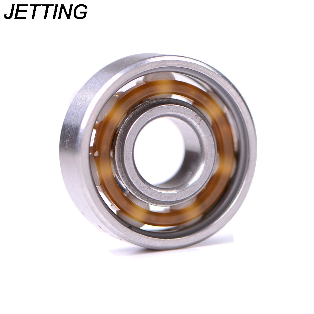 608 Ceramic Bearing 1pc Alloy Inline Speed Ball Bearing For Finger