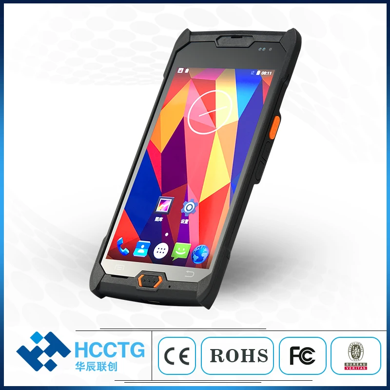 Новинка Android 6 0 NFC Φ QR 2D 1D надежный сканер штрихкода PDA IP67 GPS устройство сбора данных