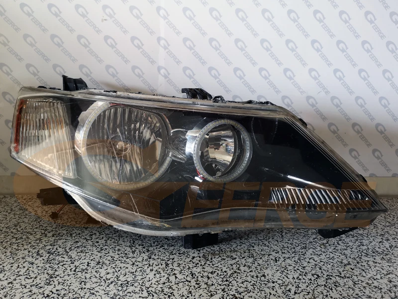 Для Mitsubishi Outlander 2007 2008 2009 галогенные фары отличное Ультра яркое освещение smd комплект светодиодов «глаза ангела» DRL