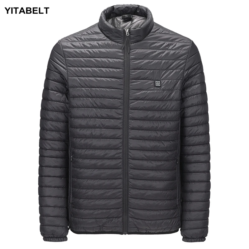 

Smart Electric Heating Coat USB Front And Rear Heating Down Jacket Carbon Fiber Electric Heating Clothes