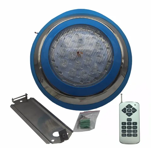 Conduzida da Piscina 68 à Prova de Água Lâmpada Subaquática ip Lagoa Iluminação Rgb Cor Múltipla 36 w 45 54 Branco Quente Frio Luz 12 v ac