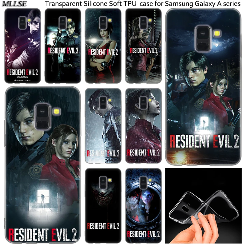 

Hot Resident Evil Silicone Case For Samsung Galaxy A50 A30 A10 A40 A6 A8 Plus A9Star A5 A7 2018 2017 2016 Note 9 8 Fashion Cover