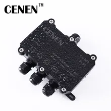 IP68 водонепроницаемая распределительная коробка Наружная Водонепроницаемая Пластиковая распределительная коробка монтажная плата защитный чехол