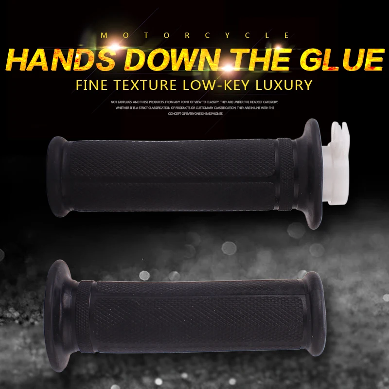 

1Set 7/8" 22mm Handle Grip Hand Grips Motorcycle High Quality Handlebar Grip Rubber Gel Sleeve for HONDA VFR400 RVF400 NC30 NC35