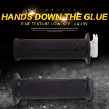 1Set 7/8 22mm Handle Grip Hand Grips Motorcycle High Quality Handlebar Grip Rubber Gel Sleeve for HONDA VFR400 RVF400 NC30 NC35 vodool 2pcs rubber motorcycle grip 22mm motorcycle vintage handlebar grip for all motorcycle high quality cars styling