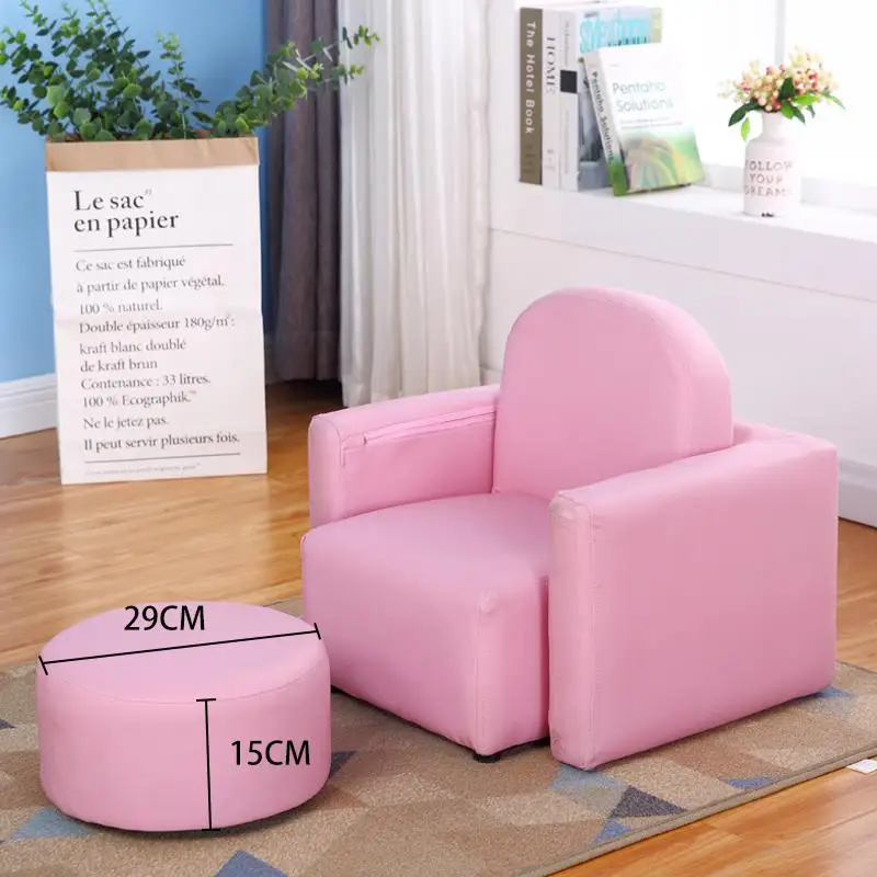 Детский диван с рисунком милой принцессы, детский диван-стул для маленькой девочки, маленький обучающий диван для маленьких мальчиков, детский диван-кровать, стул для комнаты - Цвет: combination3