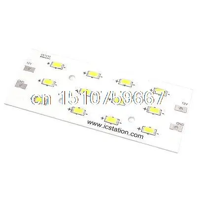 

DC 12V 12W 5030 SMD White 12 LED Light Lamp Board Module 94mm x 38mm