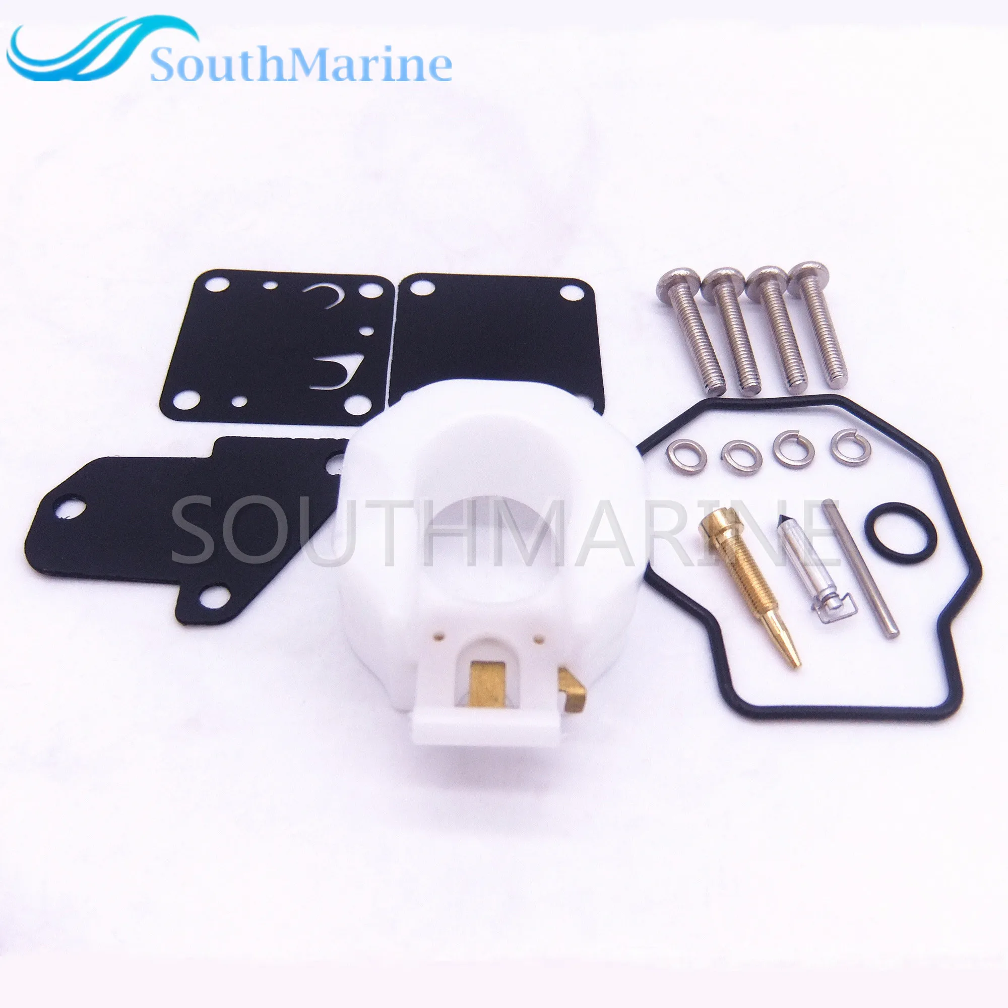 Boat Motor Carburetor Repair Kit 6E3-W0093-00 6E0-W0093 for Yamaha Outboard 4HP