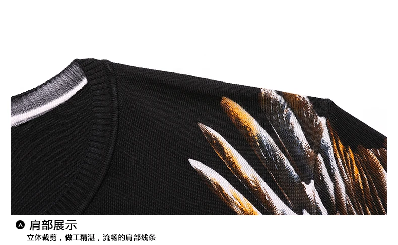 Sweater For Man Men's Autumn-Winter Sweaters Erkek Kazaklar Men Sweater Fashion Slim Fit Knitwear Tiercel Pullovers Male Jumper  (3)