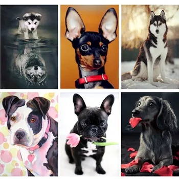 

Arrival-Animals-Cut-Dog-5D-Diy-Diamond-Painting-Full-Square-Dog-Wolf-Shadow-Mosaic-Pasted JCC