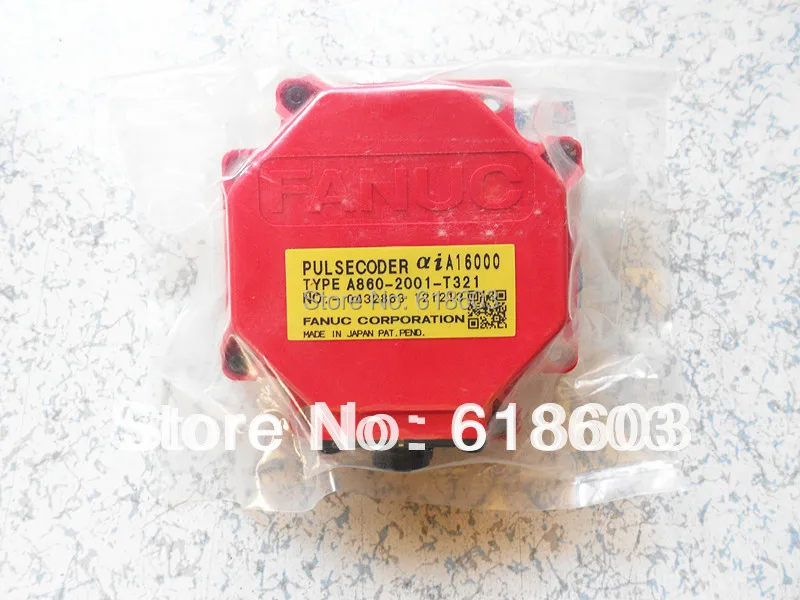 Fanuc 100% new AC servo motor enocder A860-2001-T321 Fanuc 100% new AC servo motor enocder A860-2001-T321