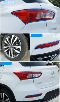 

8M Car Styling Chromium Plated Strip Rims blade Tire Protection Sticker for Porsche cayenne macan 911 panamera 997 Accessories
