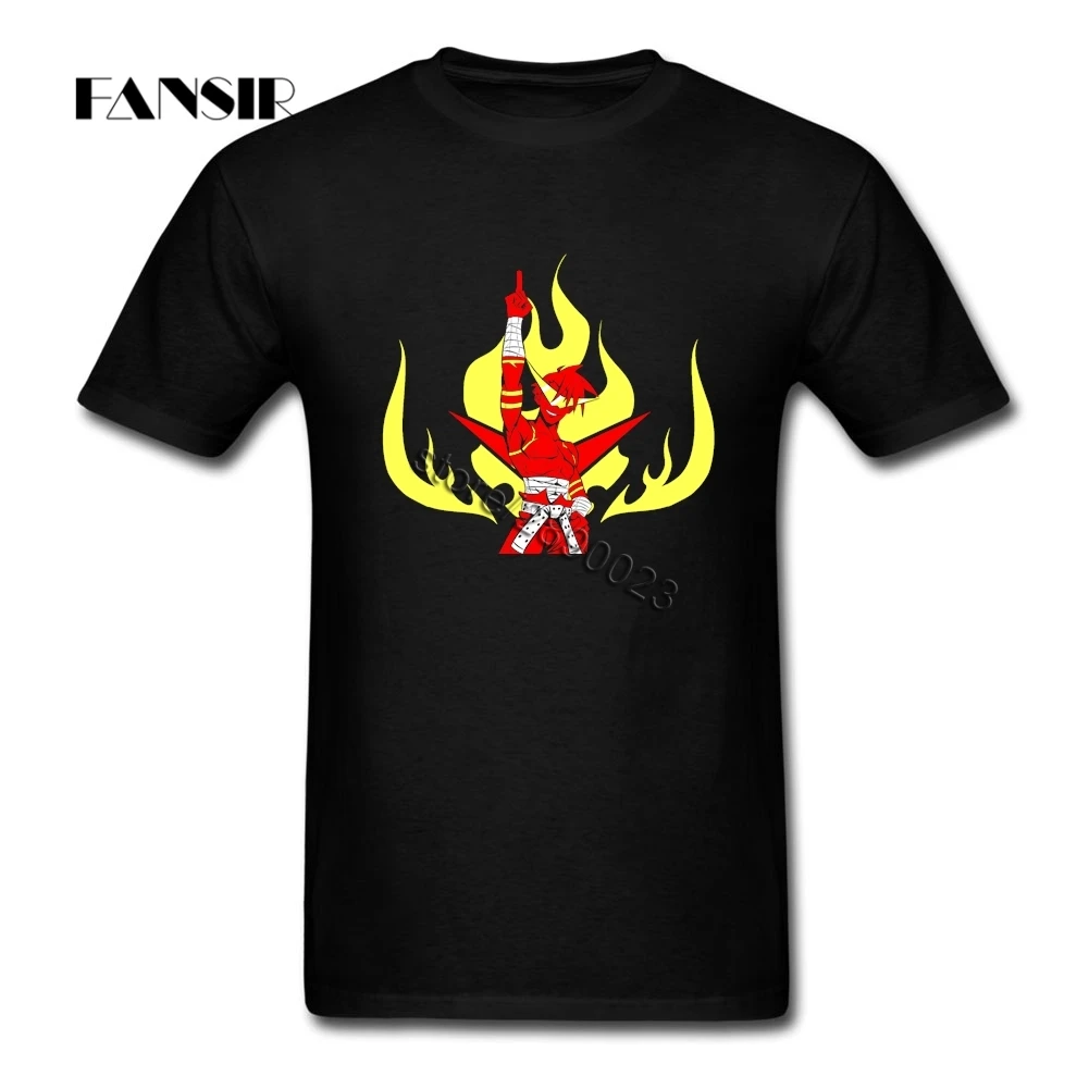 Мужские футболки XS-3XL Gurren Lagann разных цветов мужские хлопковые с коротким рукавом