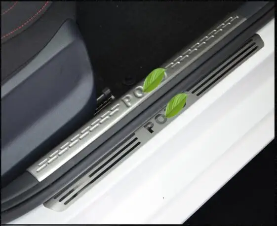 Suitable for 11-18 Volkswagen New POLO Welcome Pedal Decoration New POLO Threshold Polo Welcome Pedal Modification